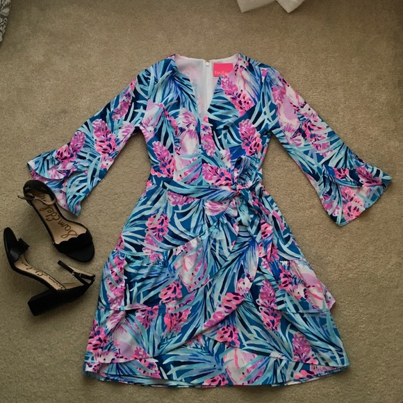 NWT Lilly Pulitzer Laeda Stretch dress. - Picture 3 of 8